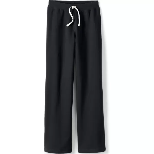 Lands End School Uniform Womens SweatpantsBlack