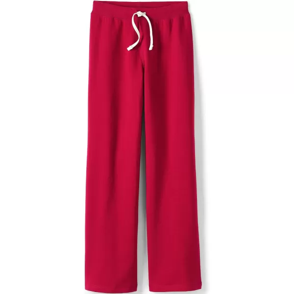 Lands End School Uniform Womens SweatpantsRed