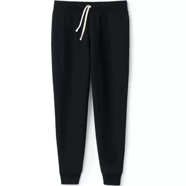 Lands End School Uniform Adult Jogger SweatpantsBlack