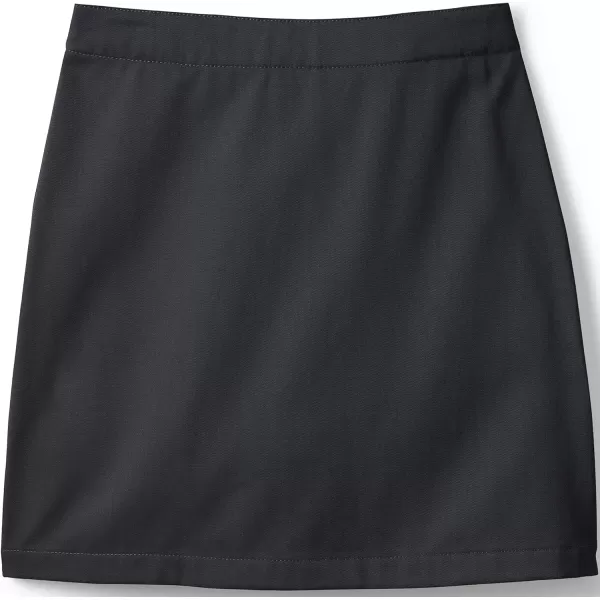 Lands End School Uniform Girls Blend Chino Skort Above KneeBlack