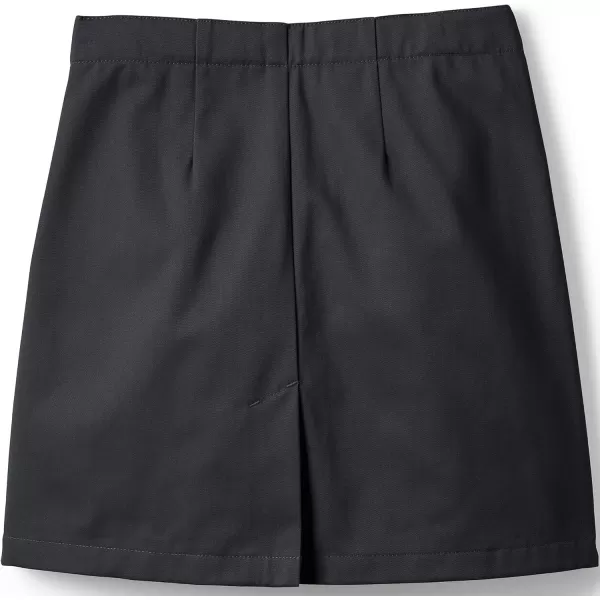 Lands End School Uniform Girls Blend Chino Skort Above KneeBlack