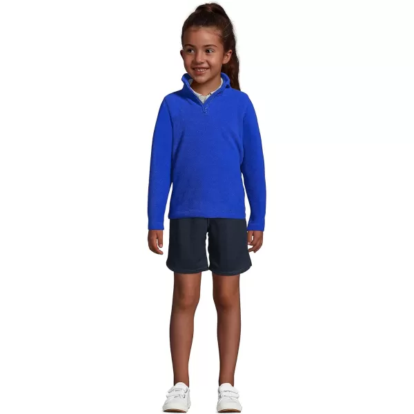 Lands End School Uniform Girls Mesh Gym ShortsClassic Navy