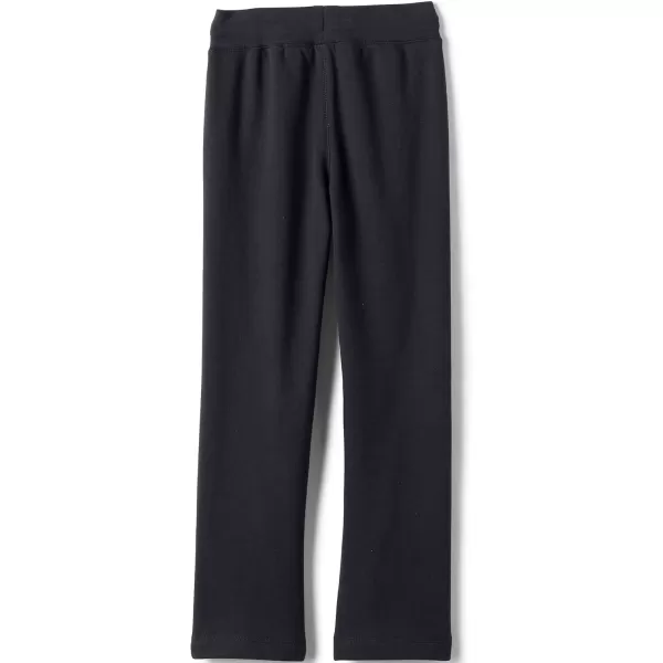 Lands End School Uniform Girls SweatpantsBlack