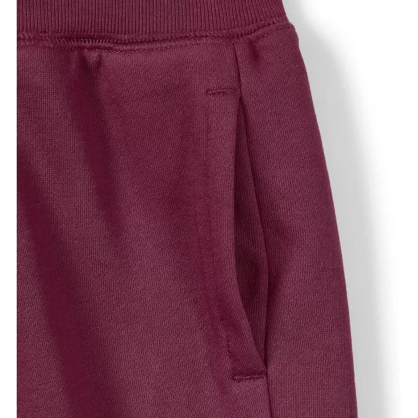 Lands End School Uniform Kids Jogger SweatpantsBurgundy