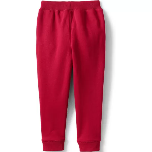 Lands End School Uniform Kids Jogger SweatpantsRed