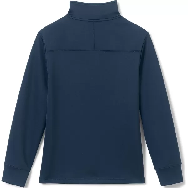 imageLands End School Uniform Kids Quarter Zip PulloverClassic Navy