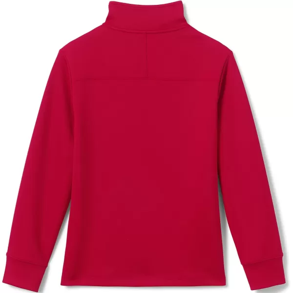 imageLands End School Uniform Kids Quarter Zip PulloverRed