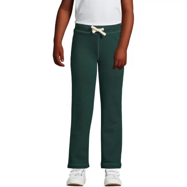 Lands End School Uniform Girls SweatpantsEvergreen