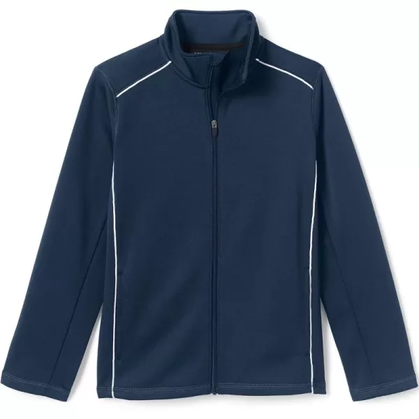 imageLands End School Uniform Kids Active Track JacketClassic Navy