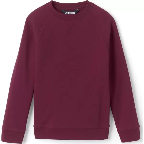 imageLands End School Uniform Kids Crew SweatshirtBurgundy