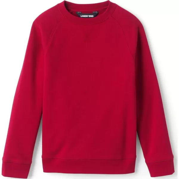 imageLands End School Uniform Kids Crew SweatshirtRed