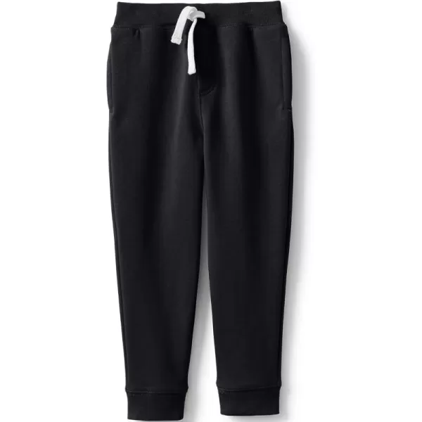 Lands End School Uniform Kids Jogger SweatpantsBlack