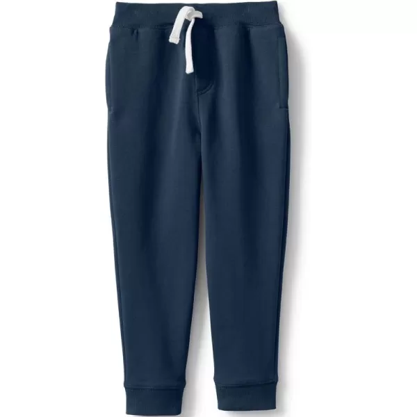 Lands End School Uniform Kids Jogger SweatpantsClassic Navy