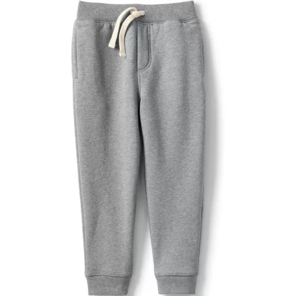 Lands End School Uniform Kids Jogger SweatpantsPewter Heather