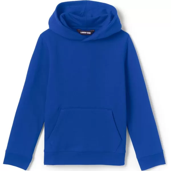 imageLands End School Uniform Kids Hooded Pullover SweatshirtCobalt