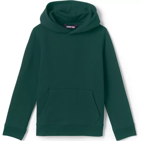 imageLands End School Uniform Kids Hooded Pullover SweatshirtEvergreen