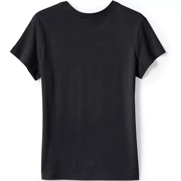 imageLands End School Uniform Girls Short Sleeve Essential TShirtBlack