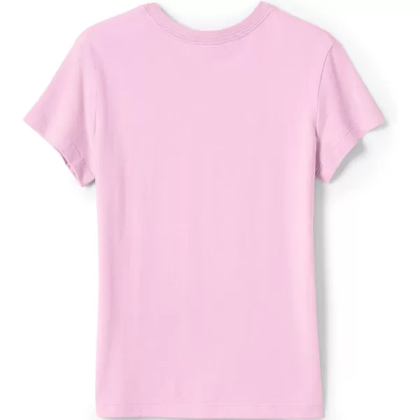 imageLands End School Uniform Girls Short Sleeve Essential TShirtIce Pink