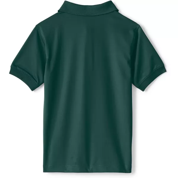 imageLands End School Uniform Kids Short Sleeve Rapid Dry Polo ShirtEvergreen