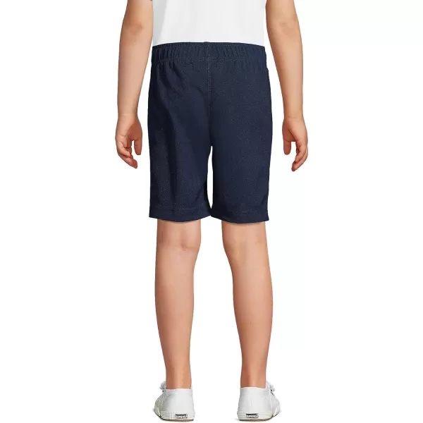 imageLands End School Uniform Boys Mesh Gym ShortsClassic Navy