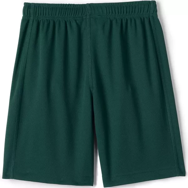 imageLands End School Uniform Boys Mesh Gym ShortsEvergreen