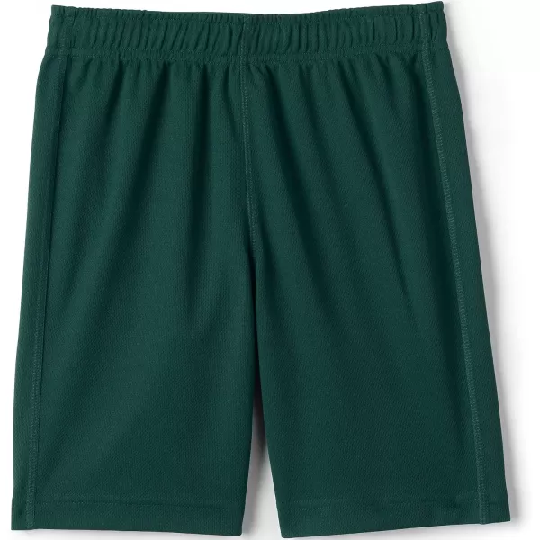 imageLands End School Uniform Boys Mesh Gym ShortsEvergreen