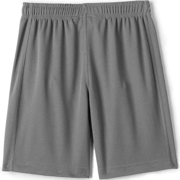 imageLands End School Uniform Boys Mesh Gym ShortsStone Gray