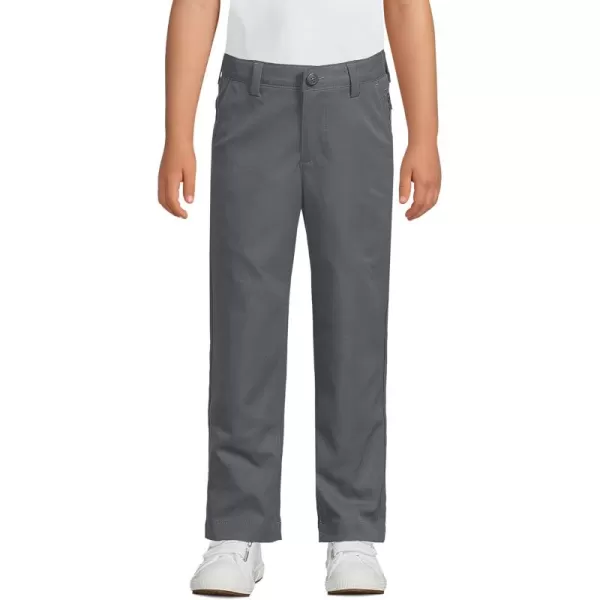 imageLands End Boys Iron Knee Active Chino PantsArctic Gray