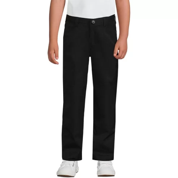 imageLands End Boys Iron Knee Active Chino PantsBlack