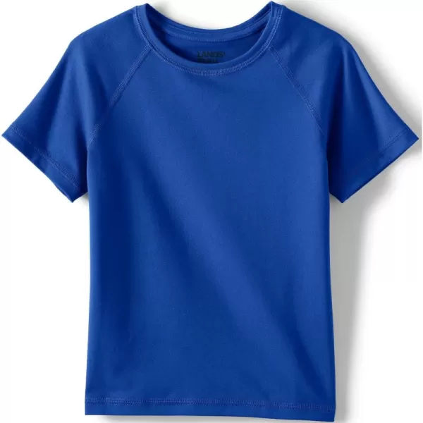 imageLands End School Uniform Kids Short Sleeve Active TeeCobalt