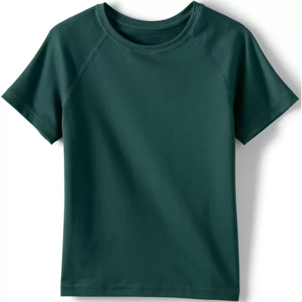 imageLands End School Uniform Kids Short Sleeve Active TeeEvergreen