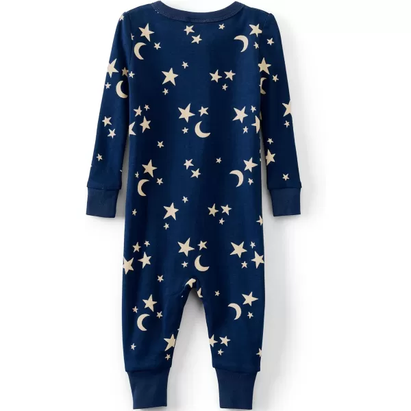 imageLands End Baby Zip Up Pajama Sleeper OnesieGlow in the Dark Stars