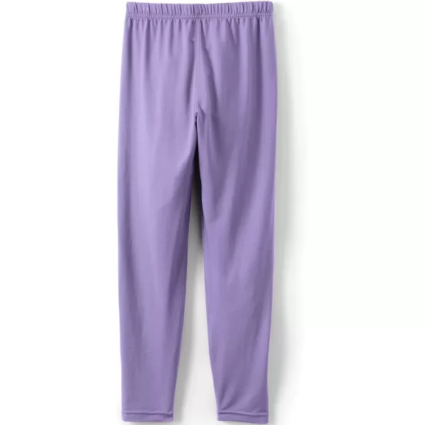 imageLands End Girls Thermal Base Layer Long Underwear Thermaskin PantsAfrican Violet