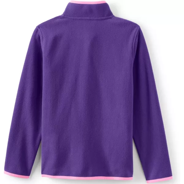 imageLands End Kids Fleece Quarter ZipAqua