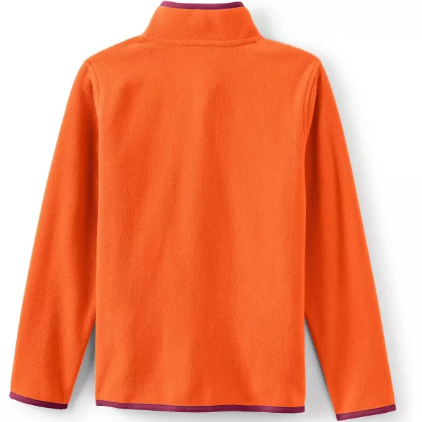 imageLands End Kids Fleece Quarter ZipOrange