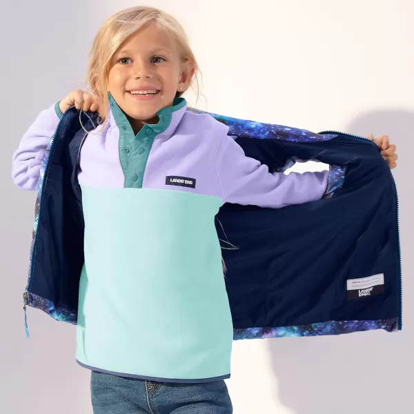 imageLands End Kids Fleece Quarter ZipPurple