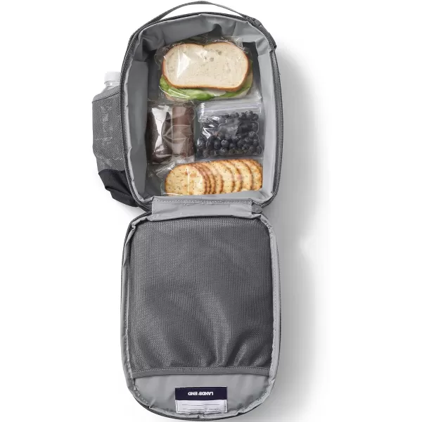 imageLands End Kids Soft Sided Lunch Box BlackBlack