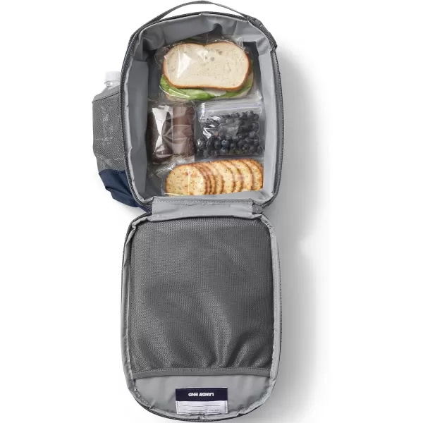 imageLands End Kids Soft Sided Lunch Box BlackClassic Navy