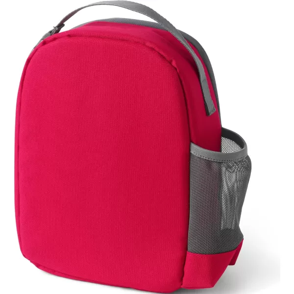 imageLands End Kids Soft Sided Lunch Box BlackRed