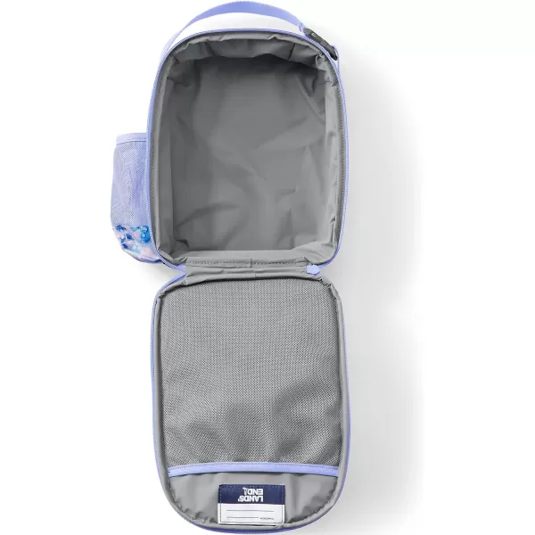 imageLands End Kids Soft Sided Lunch Box BlackWarm Lavender Galaxy