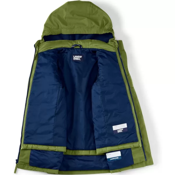 imageLands End Kids Squall Waterproof Insulated 3 in 1 ParkaOlive