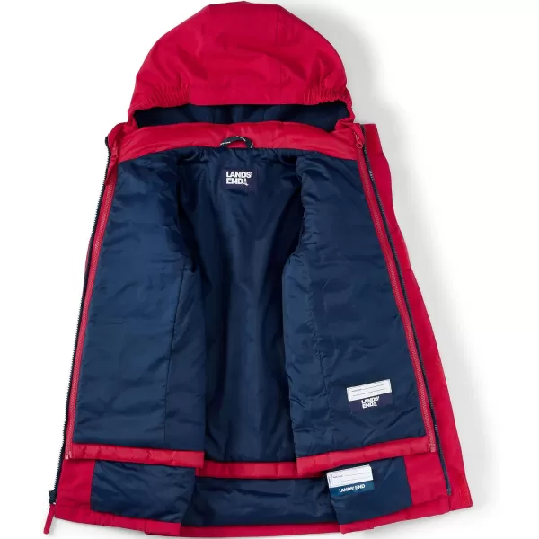 imageLands End Kids Squall Waterproof Insulated 3 in 1 ParkaRed