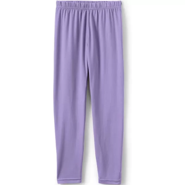 imageLands End Girls Thermal Base Layer Long Underwear Thermaskin PantsAfrican Violet