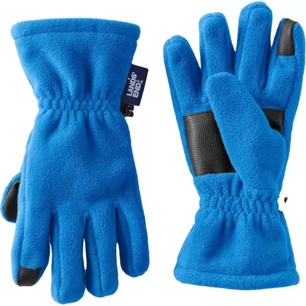 imageLands End Kids Fleece GlovesNautical Blue