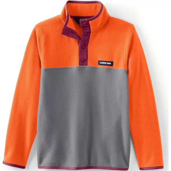 imageLands End Kids Fleece Quarter ZipOrange