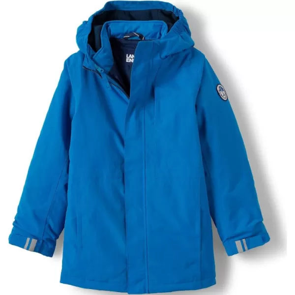 imageLands End Kids Squall Waterproof Insulated 3 in 1 ParkaNautical Blue