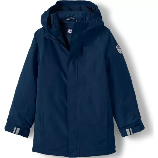 imageLands End Kids Squall Waterproof Insulated 3 in 1 ParkaNavy