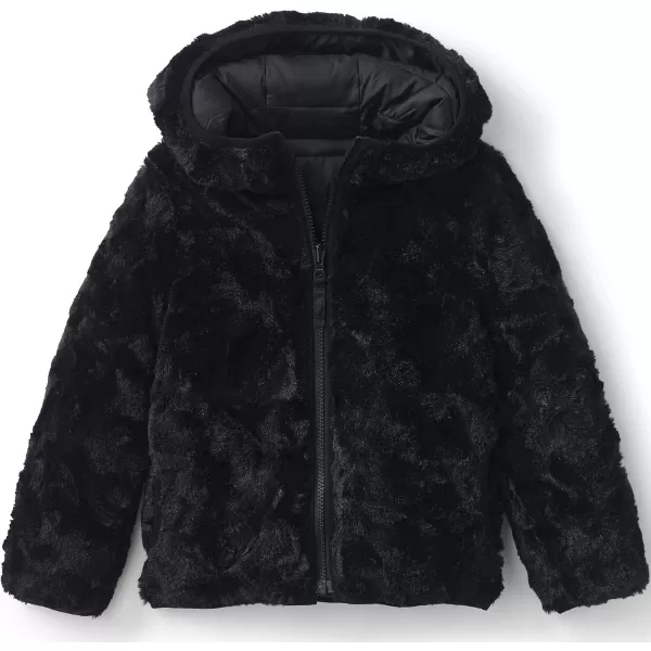 imageLands End Big Kids Reversible JacketBlack