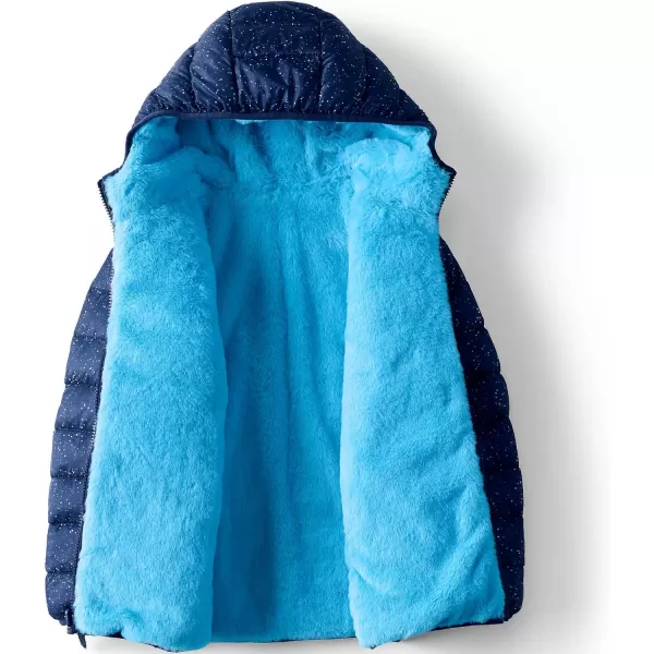 imageLands End Big Kids Reversible JacketNight Sky