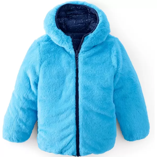 imageLands End Big Kids Reversible JacketNight Sky